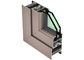 Electrophoresis Aluminium Window Frame Profiles , Aluminum Window Frame Channel